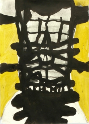 2013 - gemengde techniek papier - 44x32 cm - 2013
