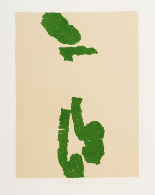Cees Andriessen -zonder titel- houtsnede - 2000 - 308 x 230 mm