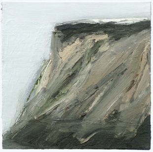 Falaise, 2015, 50 X 50 cm, olieverf op doek