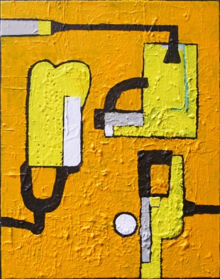 zonder titel 2011, acryl op doek, 50x40cm