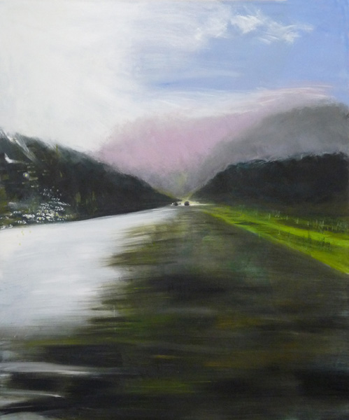 Ageeth Boermans • ver weg • 2014 • olieverf op doek • 120 x 100 cm