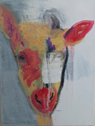 Bella, 2019, olieverf op doek, 40 x 30 cm