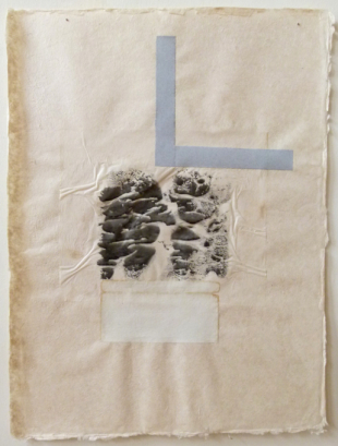 Tjitske, weersverandering, 2016, 80-60 cm, gem. techniek papier