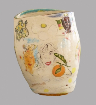 Vaas - keramiek - h. 35 cm