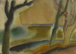 zonder titel, gouache, 38x46cm