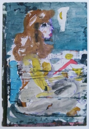 z.t. gem. techn. op papier - 24.3x16.7 cm